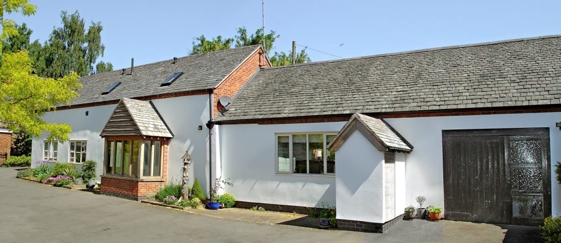 The Barn frontage, Newtown Linford