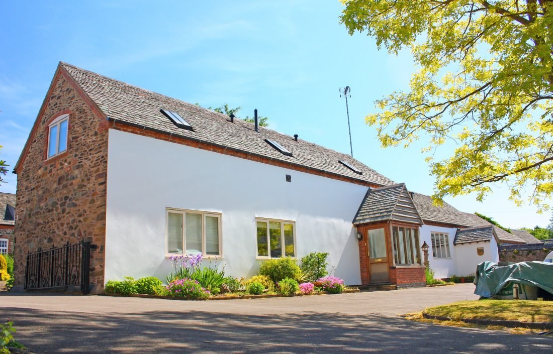 The Barn driveway, Newtown Linford